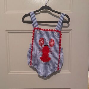Crawfish Crayfish Lobster romper